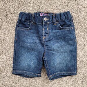 Children's Place Midi M Long Jean Shorts 3T  Adjustable Waist